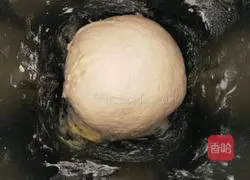 Illustration of how to make pizza (fruit, ham and shrimp) 1