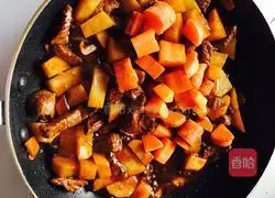 Illustration of how to make braised beef 5