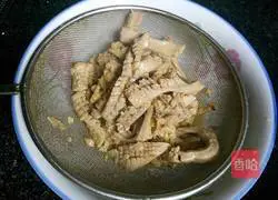 Illustration of how to make fried kidney with kimchi 10