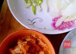 Illustration of Korean Spicy Cabbage and Tofu Soup 2