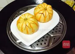 Illustration of how to make pumpkin paella 10