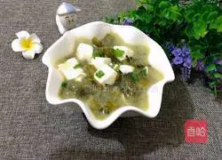 Illustration of how to make pickle and tofu soup 7