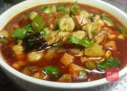 Illustration of how to make a pot of sesame seeds 7