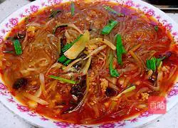 Illustration of how to make Laotan kimchi minced pork vermicelli (Sichuan style home-cooked version) 14