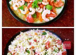 Illustration of how to make instant noodle pizza 9