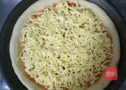 Illustration of how to make pastoral pizza 12