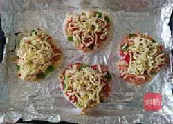 Super simple love ❤ rice pizza recipe 12
