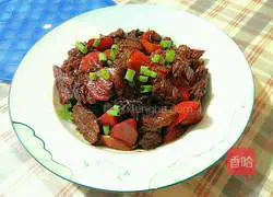 Illustration of how to make braised beef with carrots 9