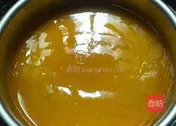 Illustration of how to make pumpkin cheesecake 15