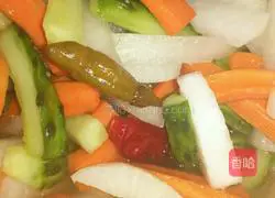 Illustration of how to make kimchi 3