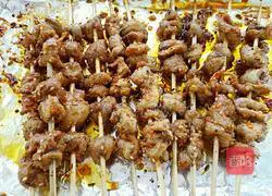 Illustration of grilled mutton skewers 11