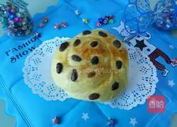 Illustration of how to make raisin old-fashioned bread 12