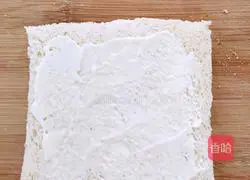 Illustration of how to make ham, bacon and egg sandwiches 6