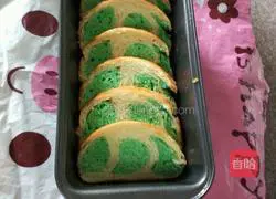 Illustration of how to make milky two-color bread 13