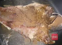 Illustration of how to make ice-white fish imitation Turkish barbecue 2