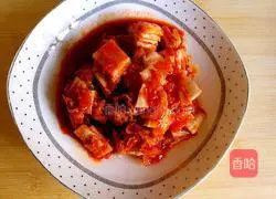 Pork belly kimchi soup recipe 2