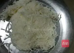 Illustration of how to make fried radish balls 5