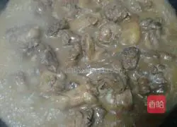 Illustration of Braised Chicken Nuggets in Sauce 10