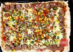 Sausage Pizza Recipe Illustration 8