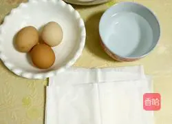 Illustration of how to braise eggs in rice cooker 1