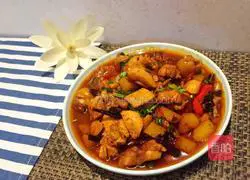 Illustration of how to make spicy braised chicken 8