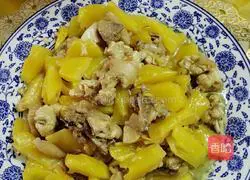 Illustration of how to make pineapple braised chicken 7