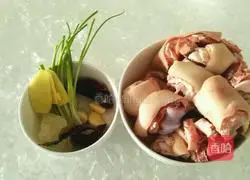 Illustration of making sauce elbow 1