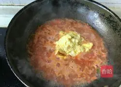 Illustration of how to make braised noodles with chives, tomatoes and eggs 6