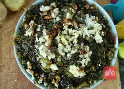 Illustration of home-style braised pork with pickles 6