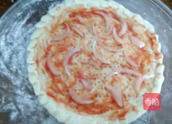 Illustration of how to make Hawaiian pizza 14