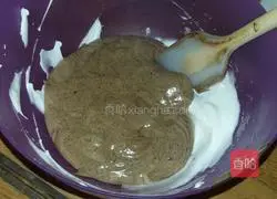 Cocoa Cake Illustration of how to make a roll 12