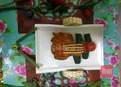 Illustration of how to make Pipa chicken legs 9