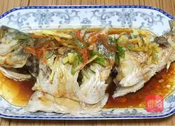 Steamed seabass home cooking Illustration of how to do it 15