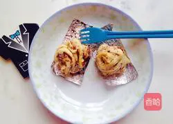 Brown sugar cake (brown sugar flower roll cake) recipe illustration 13