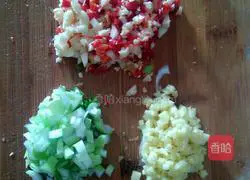 Illustration of home-style fried rice noodles 2