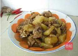 Illustration of Potato Braised Chicken 12