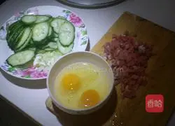Illustration of how to make Mushu Meat Melon Slices 1