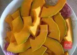 Illustration of how to make pumpkin toast 1