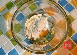 Bacon lettuce Illustration of how to make egg rolls 2