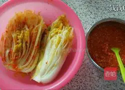 Illustration of how to make authentic Northeastern pickles and spicy cabbage 11