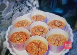 Illustration of how to make dragon fruit and coconut flavored glutinous rice cake 10