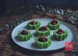 Illustration of how to make wolfberry and bitter melon 4