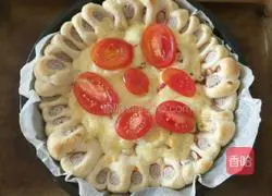 Illustration of how to make cheese pizza 14