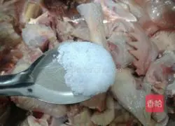 Illustration of how to make braised chicken nuggets in sauce 4