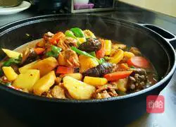 Illustration of how to make braised chicken nuggets 13