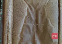 Illustration of how to make cream cake roll 12