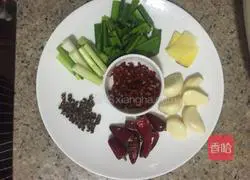 Illustration of how to make glutinous rice cake spicy chicken 2