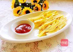 Illustration of how to make delicious French fries 6