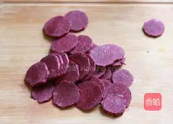 Illustration of how to make purple sweet potato thousand-layer pagoda 2