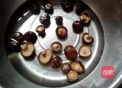 Illustration of braised chicken with mushrooms 2